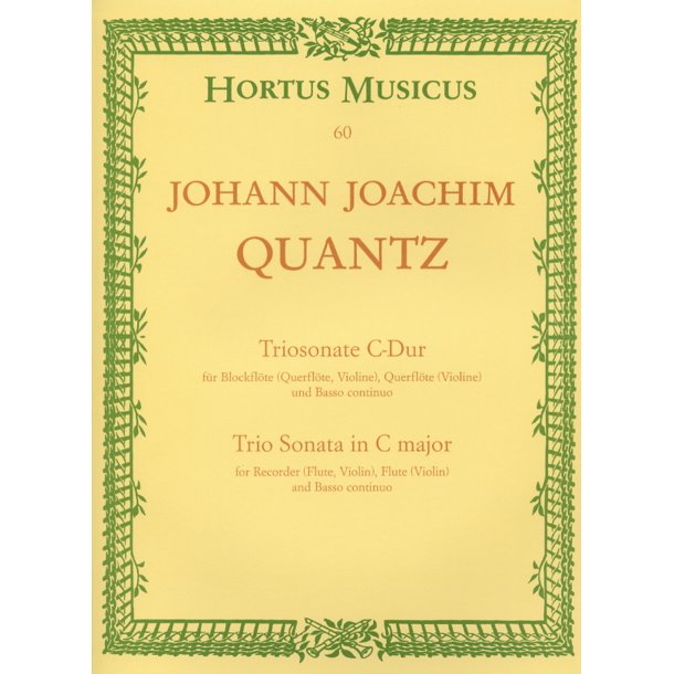 Triosonate - Quantz, Johann Joachim