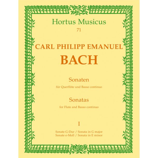 Sonatas - Bach, Carl Philipp Emanuel