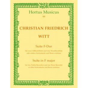 Suite - Witt, Christian Friedrich