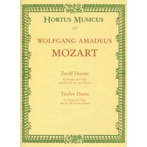 12 Duette - Mozart, Wolfgang Amadeus