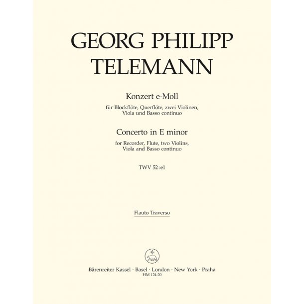 Concerto - Telemann, Georg Philipp