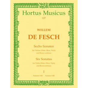 Six Sonatas - Fesch, Willem de