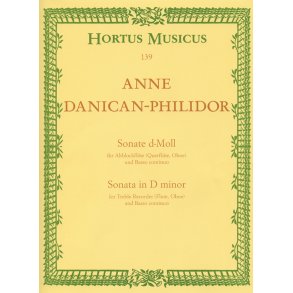 Sonata - Danican-Philidor, Anne