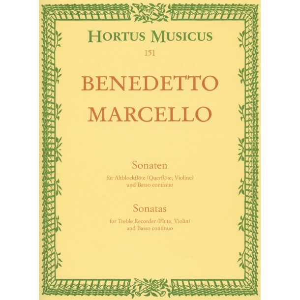 Sonatas - Marcello, Benedetto