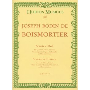 Sonata - Boismortier, Joseph Bodin de
