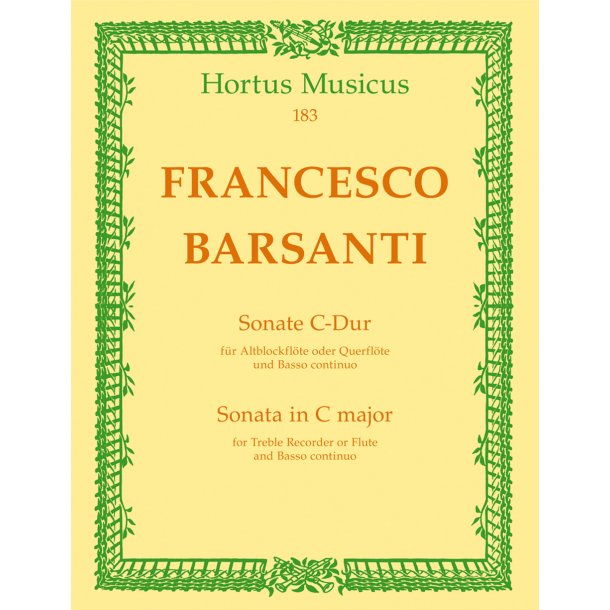 Sonata - Barsanti, Francesco