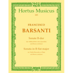 Sonata - Barsanti, Francesco