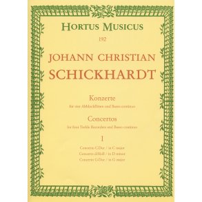 Sechs Concertos - Schickhardt, Johann Christian