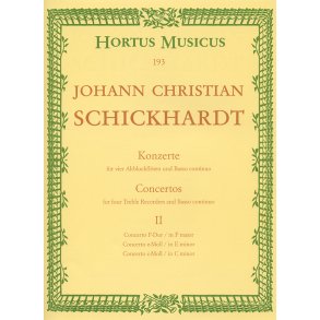 Sechs Concertos - Schickhardt, Johann Christian