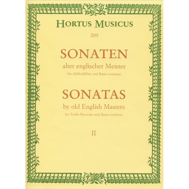 Sonatas alter englischer Meister - 