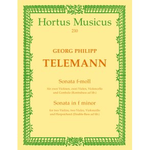 Sonata - Telemann, Georg Philipp