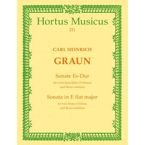 Sonata - Graun, Carl Heinrich