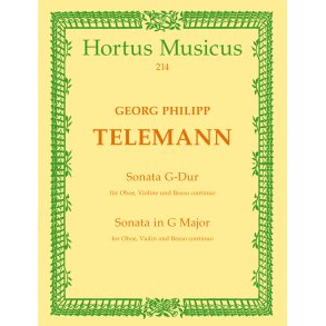 Sonata - Telemann, Georg Philipp