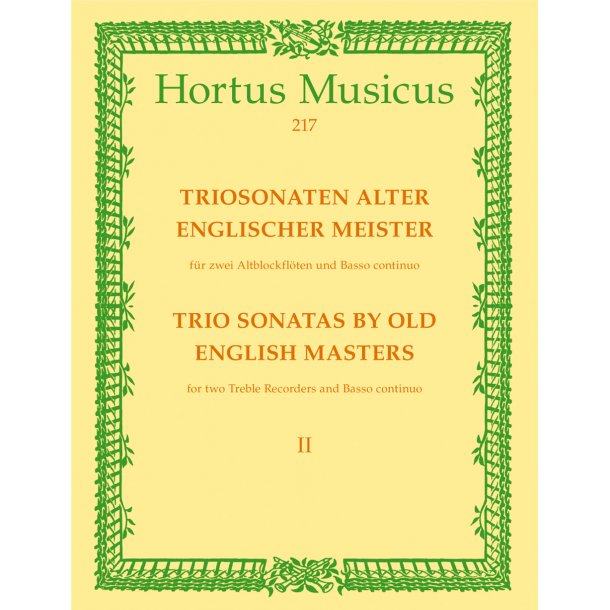 Triosonaten alter englischer Meister - 