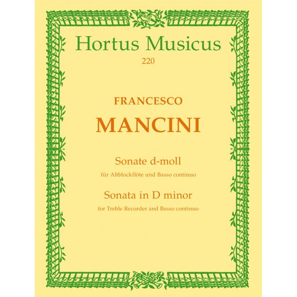 Sonata - Mancini, Francesco