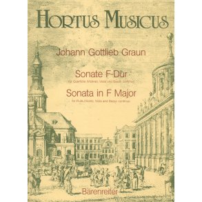 Sonata - Graun, Johann Gottlieb