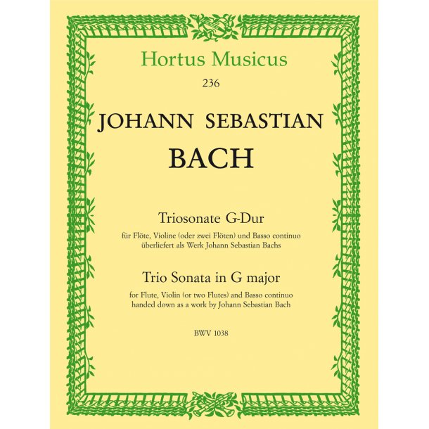 Trio Sonata - Bach, Johann Sebastian