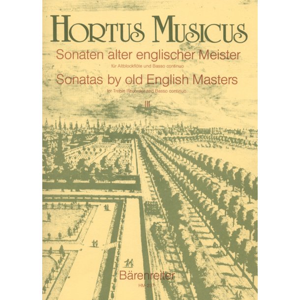 Sonatas alter englischer Meister - 