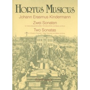 Two Sonatas - Kindermann, Johann Erasmus