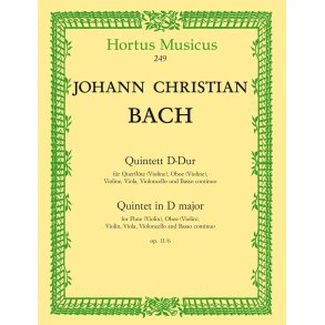 Quintett - Bach, Johann Christian