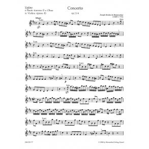 Concerto - Boismortier, Joseph Bodin de