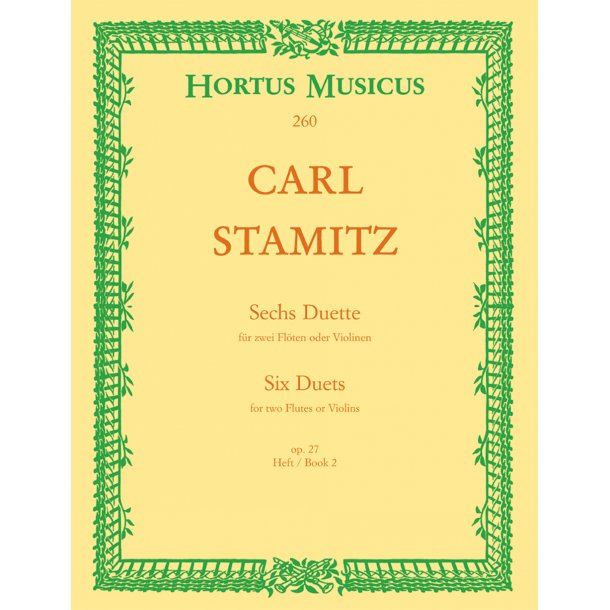 Sechs Duette - Stamitz, Carl