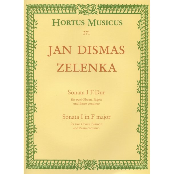 Sonata I - Zelenka, Jan Dismas
