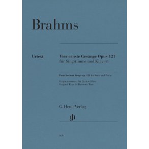 Four Serious Songs op. 121