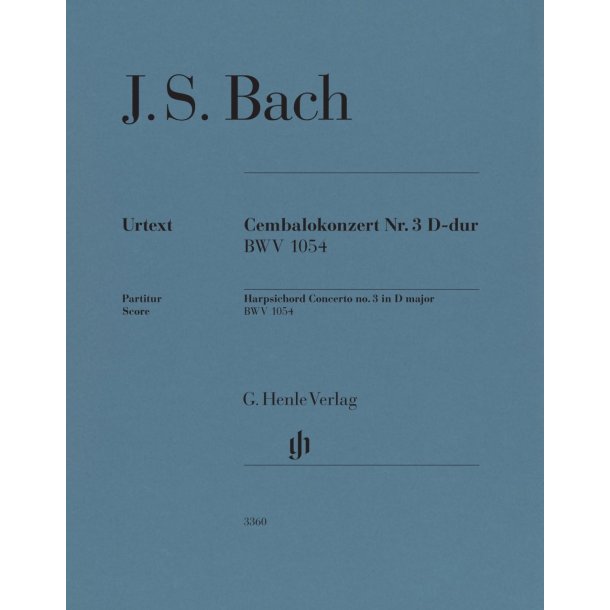 Harpsichord Concerto no. 3 D major BWV 1054