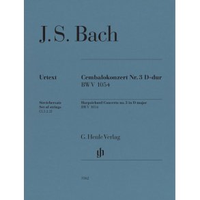 Harpsichord Concerto no. 3 D major BWV 1054