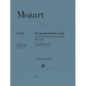 A Musical Joke K. 522: Set of Strings