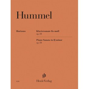 Piano Sonata - Op. 81 No. 5