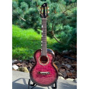 Flight A10 All Solid Ukulele - Purple Burst