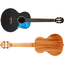 Flight Iris Baritone Ukulele - Black