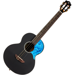 Flight Iris Baritone Ukulele - Black