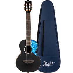 Flight Iris Tenor Ukulele - Black
