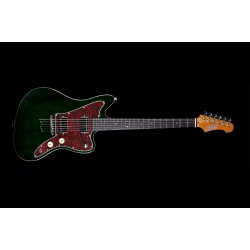 JJ350 Electric Guitar - Green Canadian roasted maple