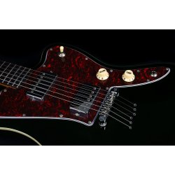 JJ350 Electric Guitar - Green Canadian roasted maple