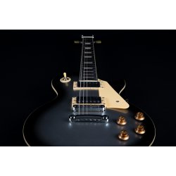 JL500 Elektrisk Guitar fra Jet Guitars  - Silver Burst : Rosewood Fretboard