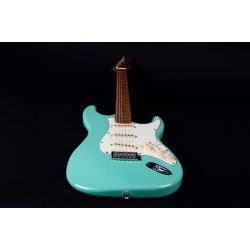 JS300 Electric Guitar from Jet Guitars - Green: Roasted Maple Fretboard
