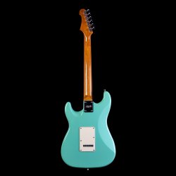 JS300 Electric Guitar from Jet Guitars - Green: Roasted Maple Fretboard