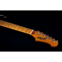 JS400 Electric Guitar from Jet Guitars  - Sunburst : Roasted Maple Fretboard