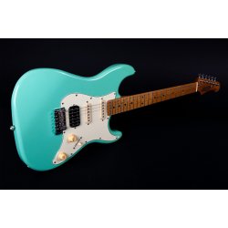 JS400 Electric Guitar from Jet Guitars  - Green : Roasted Maple Fretboard