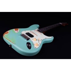 JS400 Electric Guitar - Green (Relic) : Roasted Maple Fretboard