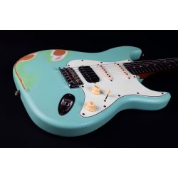 JS400 Electric Guitar - Green (Relic) : Roasted Maple Fretboard