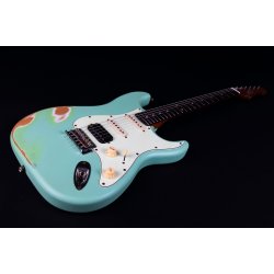 JS400 Electric Guitar - Green (Relic) : Roasted Maple Fretboard