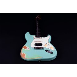 JS400 Electric Guitar - Green (Relic) : Roasted Maple Fretboard