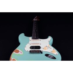 JS400 Electric Guitar - Green (Relic) : Roasted Maple Fretboard