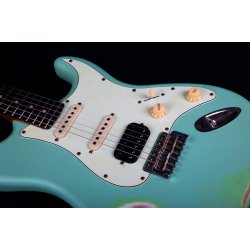 JS400 Electric Guitar - Green (Relic) : Roasted Maple Fretboard