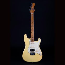 JS400 Electric Guitar - Vintage Yellow : Roasted Maple Fretboard